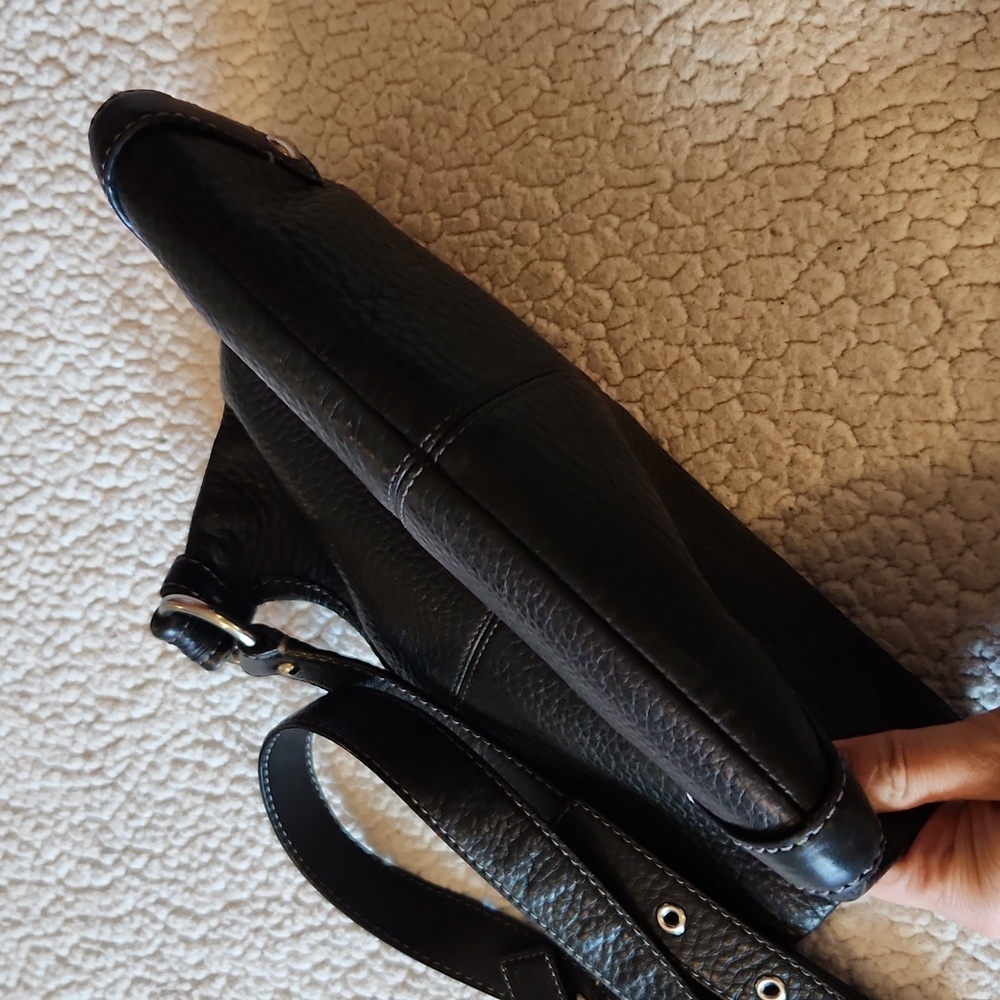 Vintage Y2K Coach Penelope Hippie Pebbled Leather Crossbody Bag - Picture 5 of 12